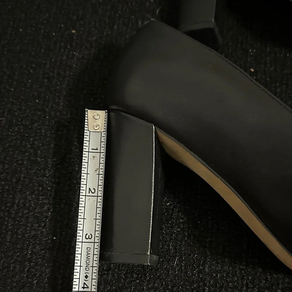 Franco Sarto Classic Black Heels - Picture 7 of 9